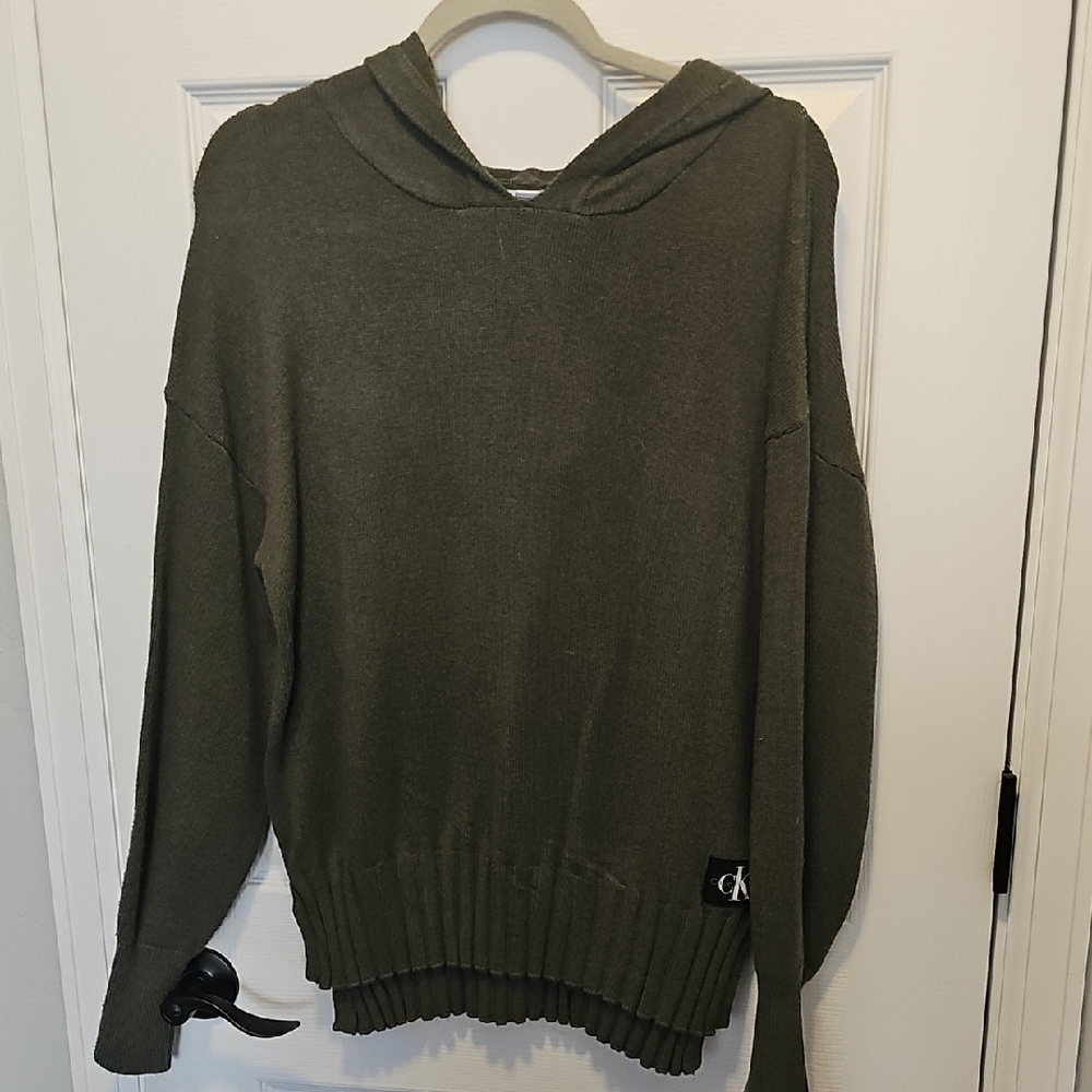 Calvin Klein Olive Green Sweater